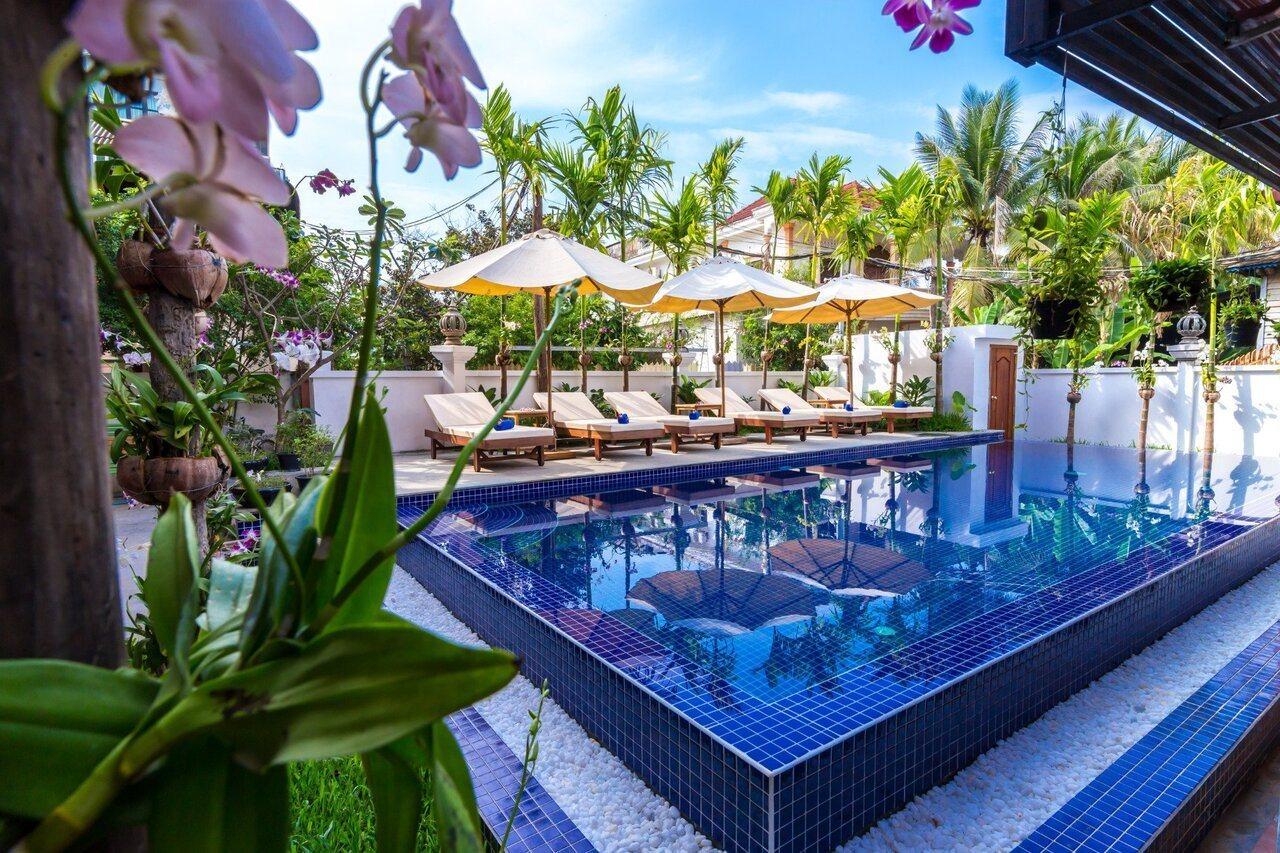 The Unique Angkor Villa Siem Reap Dış mekan fotoğraf