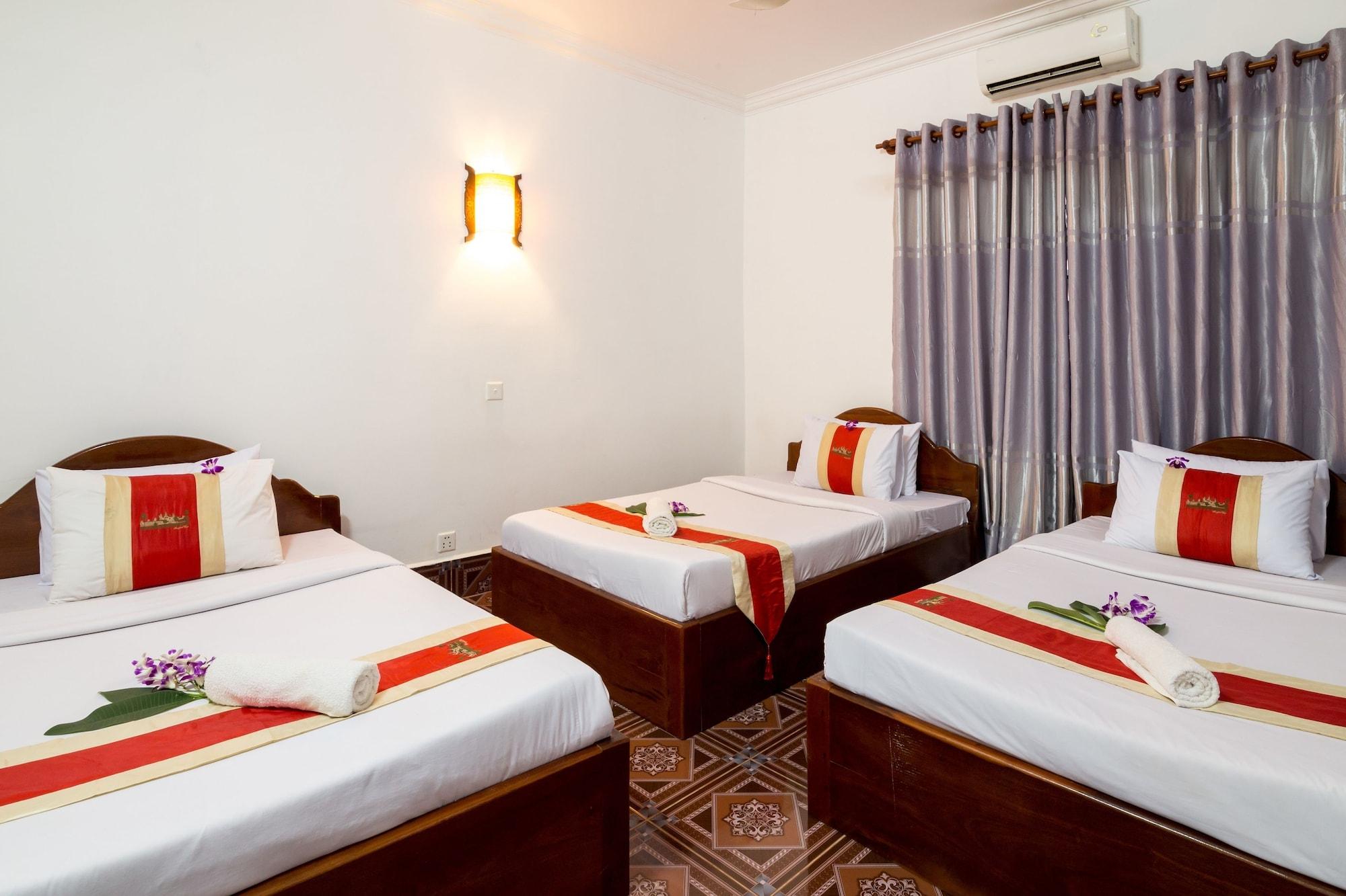 The Unique Angkor Villa Siem Reap Dış mekan fotoğraf