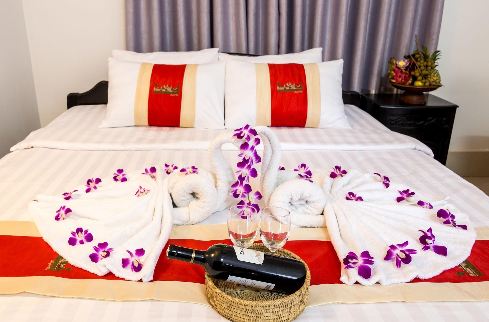 The Unique Angkor Villa Siem Reap Dış mekan fotoğraf