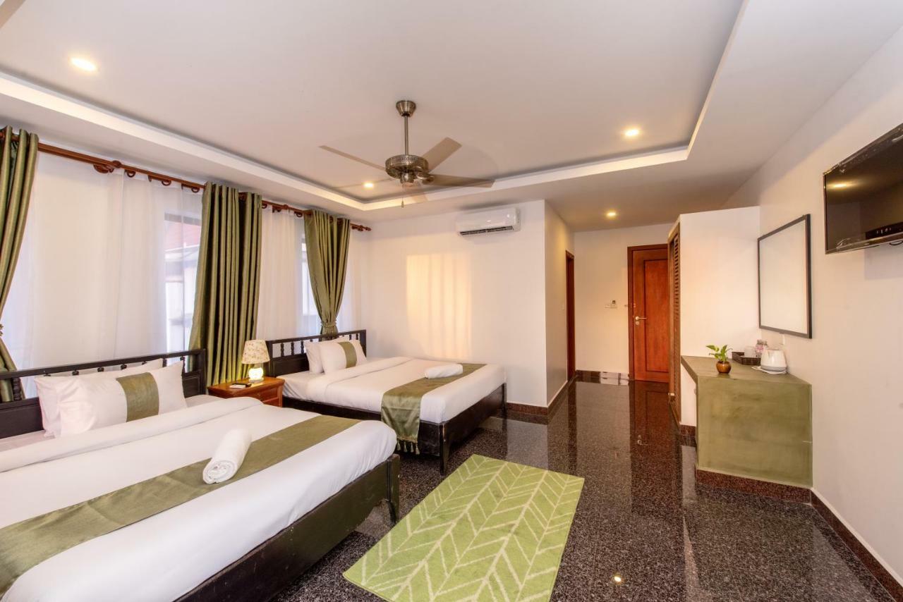 The Unique Angkor Villa Siem Reap Dış mekan fotoğraf